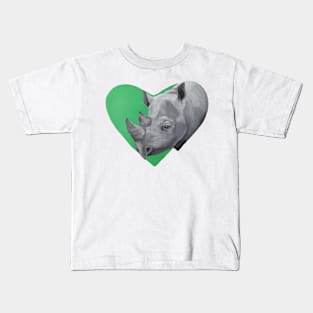 Black Rhino Kids T-Shirt